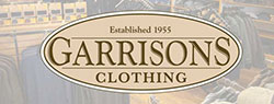 Garrisons Clothing Garrisons Clothing