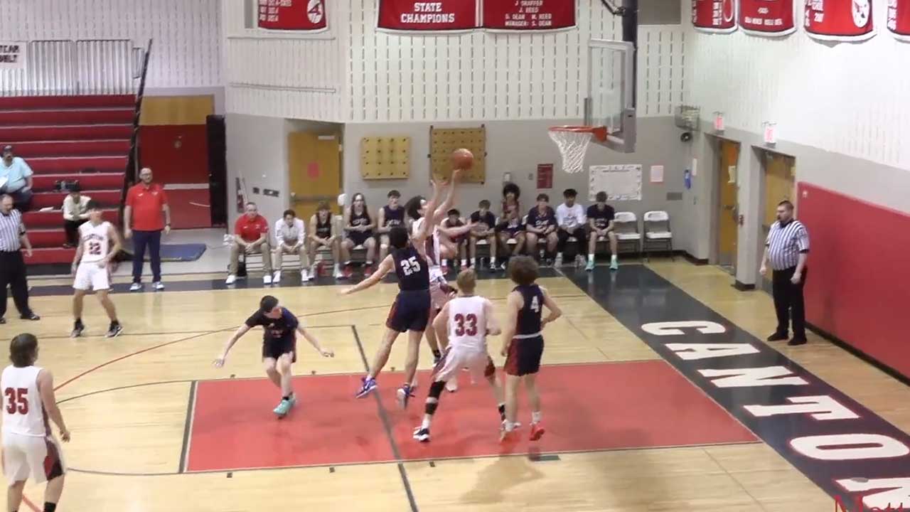 Canton falls to Sayre, 55-25 Canton falls to Sayre, 55-25