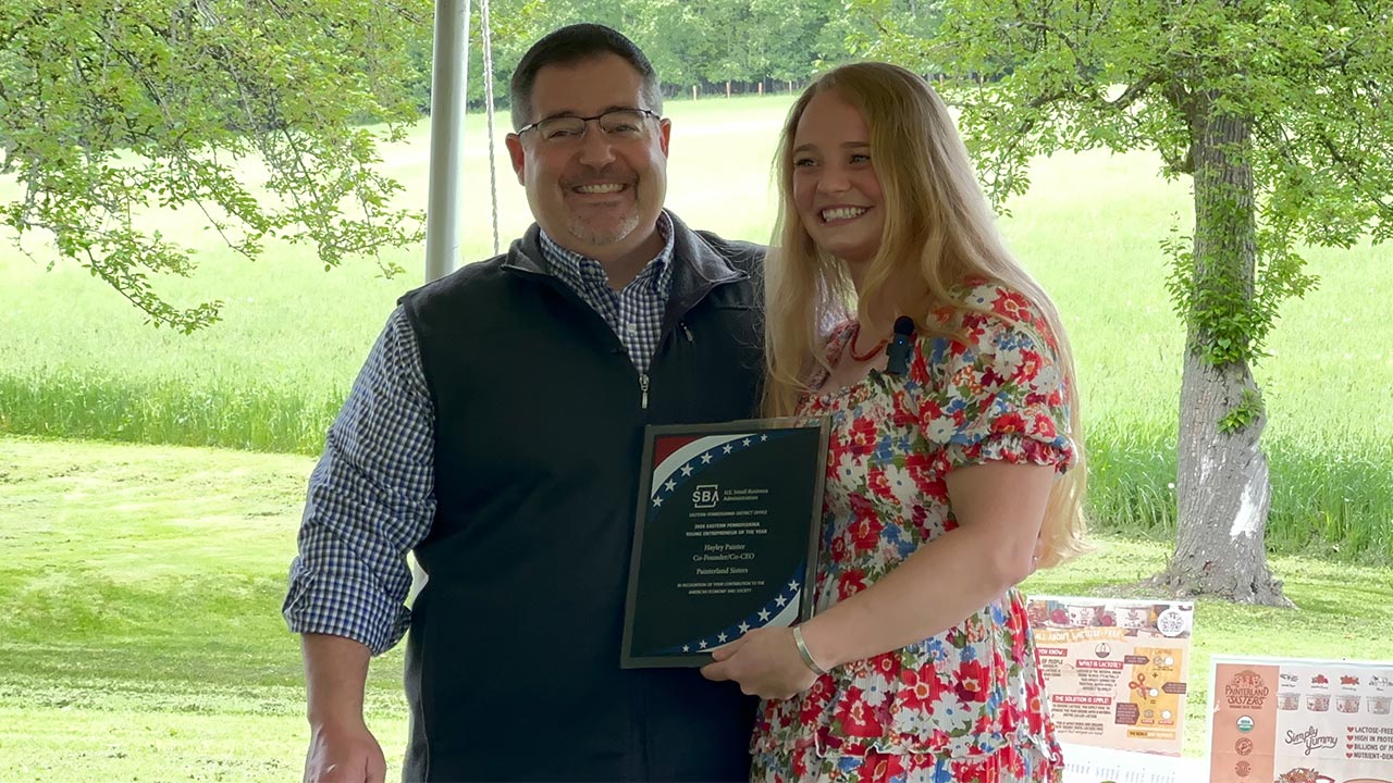Hayley Painter Named Young Entrepreneur of the Year Hayley Painter Named Young Entrepreneur of the Year